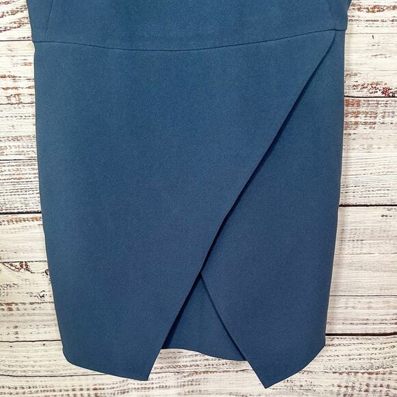 Keepsake The Label Blue Jupiter Sheath Mini Dress, EUC, Size Large, MSRP $269 - Picture 4 of 11